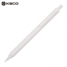 KACO 菁点 自动铅笔0.5金属机芯财务办公设计绘图简约素描不断铅学生考试用笔 白色