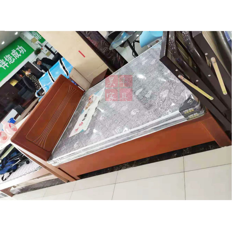 昊丰1.5米实木床HF6032