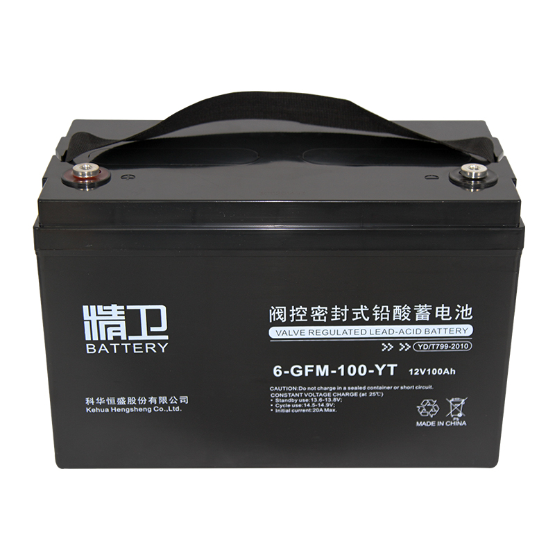 科华  100AH 铅酸免维护UPS电源 EPS蓄电池  科华精卫6-GFM-100-YT