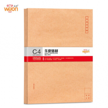 惠朗（huilang）10张9号A4纸大信封 加厚120g牛皮纸邮局标准信封文件袋0651