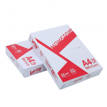 app鸿图a4打印纸复印纸70g克包公用纸5包装一箱500张/包批发 a4 70g 5包装一箱