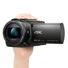 索尼（SONY）FDR-AX60数码摄像机 4K高清摄像机  录像机 128G 4K高速卡包+电池+三脚架