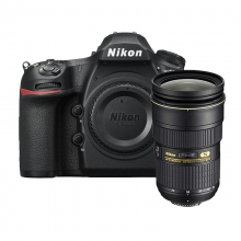 尼康(nikon)  D850 高端全画幅旗舰单反相机套机 配24-70 2.8E VR防抖镜头