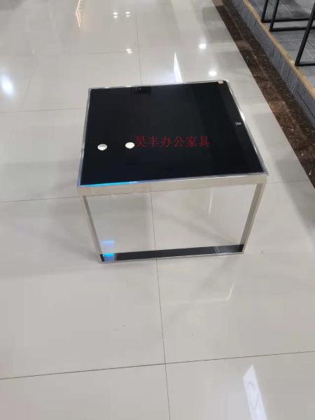 昊丰HF1203钢化玻璃茶几