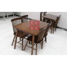 昊丰HF-352实木餐桌椅