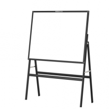 晨光文具 120*90cmA型支架式白板 会议办公 可折叠升降磁性白板 ADB983F2