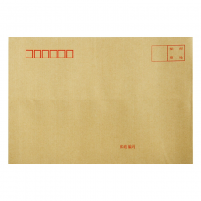 得力（deli） 牛皮纸信封邮局标准信封 9号牛皮纸(324*229mm)25201  40张/包 
