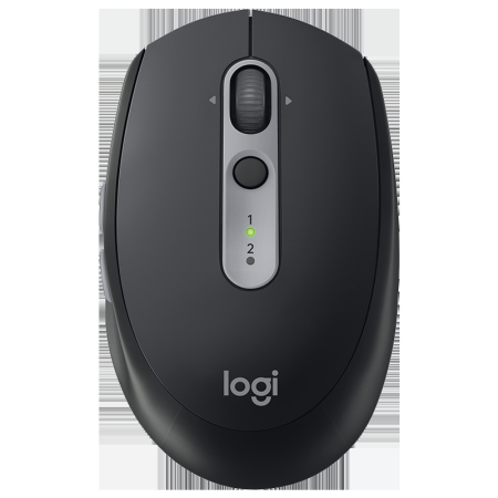 罗技（Logitech）M590无线蓝牙轻音鼠标  石墨黑
