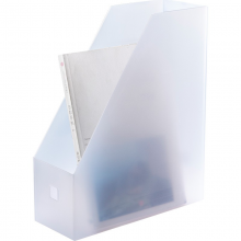 创世纪 聚可爱桌面文件盒 白色 2个装