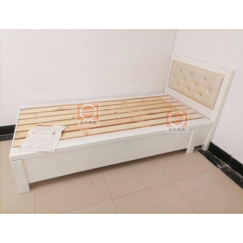 昊丰实木单人床HF-1026