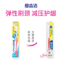 狮王（Lion）细齿洁弹力牙刷 颜色随机 单支