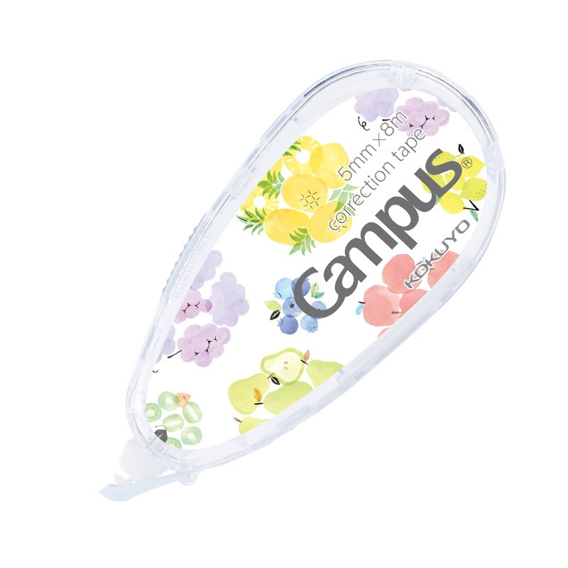 国誉（KOKUYO） 替芯式修正带 5mm*8m 本体 水果WSG-TWT3508-6