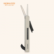 国誉(KOKUYO) 一米新纯便携剪刀创意两用开箱小刀 米色 WSG-HSS320LY