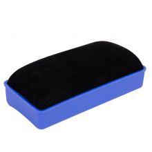 得力(deli) 112x55x40mm 白板擦 背面吸附 颜色随机 7837
