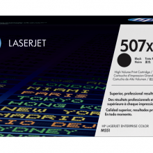 惠普HP 507X 高收益黑色原装 LaserJet 硒鼓
