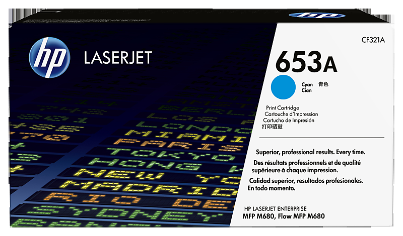 惠普HP LaserJet 653A 青色原装硒鼓（OS）