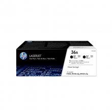 惠普HP 36A 黑色原装 LaserJet 硒鼓（每包 2 个）