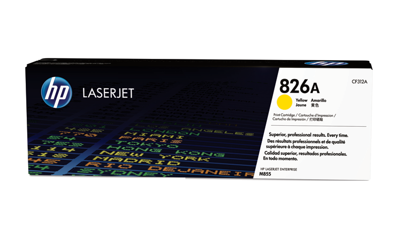 惠普HP 826A 黄色原装 LaserJet 硒鼓（OS）