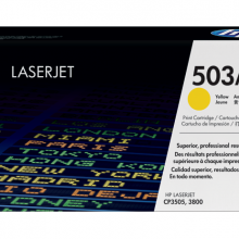 惠普HP 503A 黄色原装 LaserJet 硒鼓（OS）