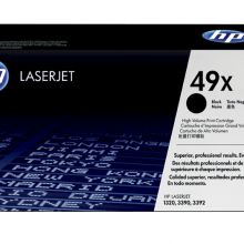 惠普HP 49X 高收益黑色原装 LaserJet 硒鼓（OS）