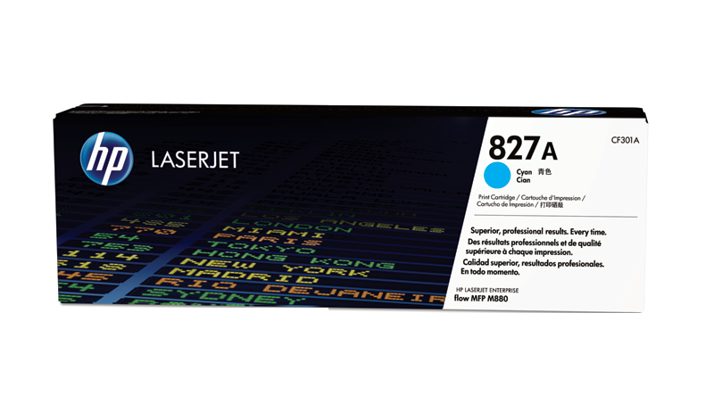 惠普HP 827A 青色原装 LaserJet 硒鼓