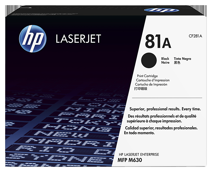 惠普HP LaserJet 81A 黑色原装硒鼓