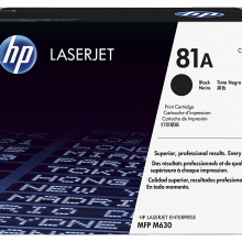 惠普HP LaserJet 81A 黑色原装硒鼓