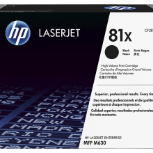 惠普HP LaserJet 81X 高印量黑色原装硒鼓(OS)