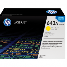 惠普HP 643A 黄色原装 LaserJet 硒鼓(OS)