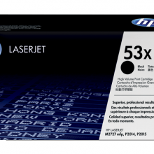 惠普HP 53X 高收益黑色原装 LaserJet 硒鼓(OS)