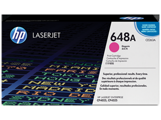 惠普HP 648A 品红色原装 LaserJet 硒鼓