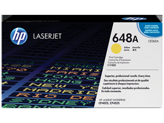 惠普HP 648A 黄色原装 LaserJet 硒鼓