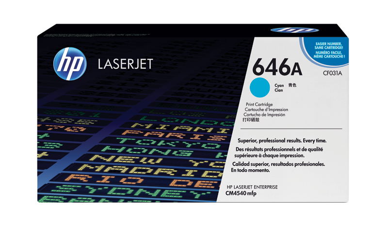 惠普HP 646A 青色原装 LaserJet 硒鼓(OS)