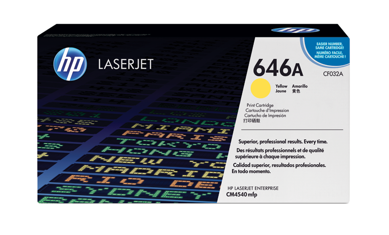 惠普HP 646A 黄色原装 LaserJet 硒鼓(OS)