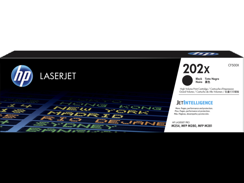 惠普HP LaserJet 202X 高印量黑色原装硒鼓
