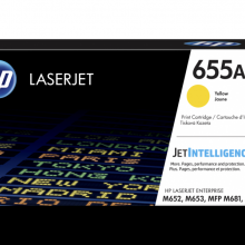 惠普HP LaserJet 655A 黄色原装硒鼓