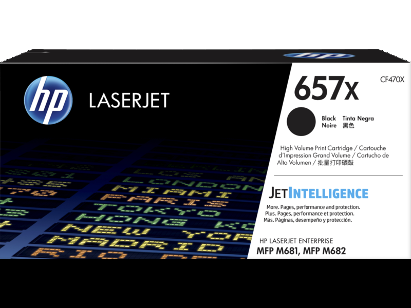 惠普HP LaserJet 657X 高印量黑色原装硒鼓