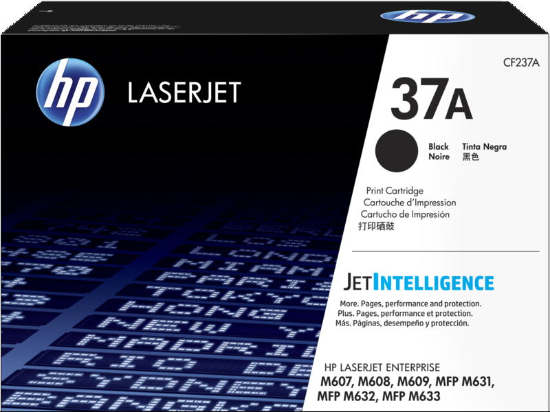 惠普HP LaserJet 37A 黑色原装硒鼓