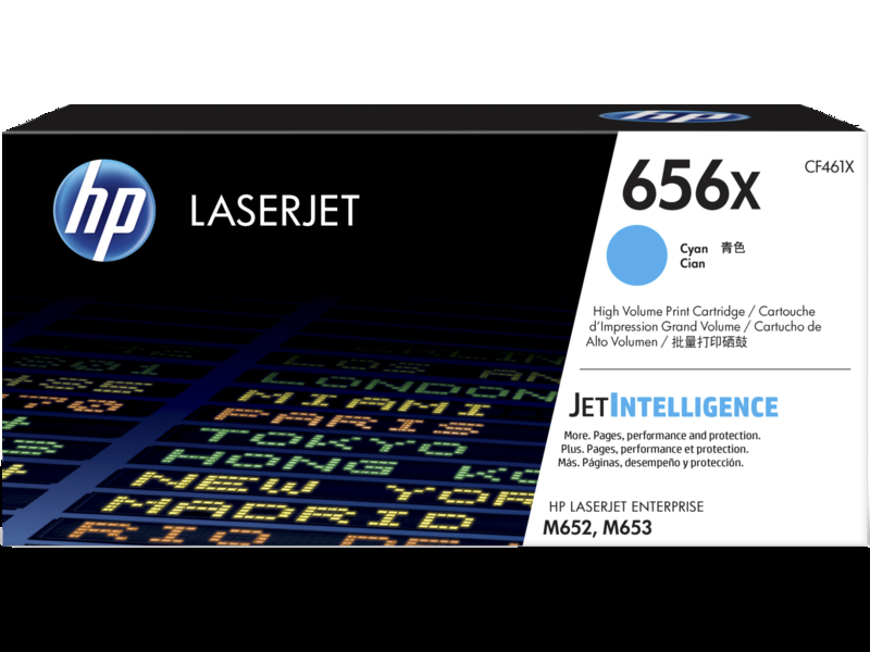 惠普HP LaserJet 656X 高印量青色原装硒鼓