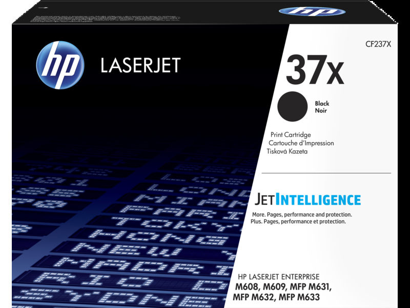 惠普HP LaserJet 37X 高印量黑色原装硒鼓