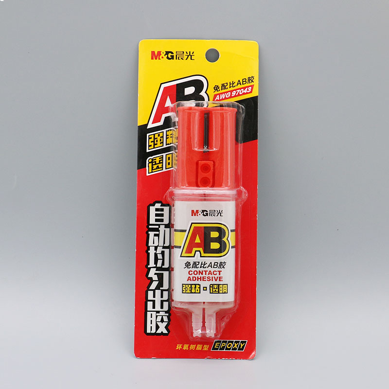 晨光 （M&G）液体胶水 高粘度透明手工胶水 AB胶免配比AWG97043