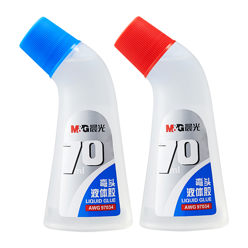 晨光(M&G)文具70ml高粘度弯头液体胶 多功能液体胶水(办公文件/票据类通用黏胶) AWG97034