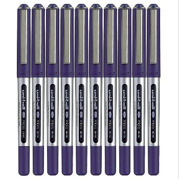 三菱（Uni）UB-150中性笔直液式走珠笔签字笔 0.5mm耐水考试财务用笔 蓝色