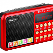 纽曼（Newsmy）L56 收音机 老年人老人充电式插卡迷你小音响便携式mp3随身听校园广播 电脑音