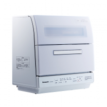 松下（Panasonic）洗碗机 除菌烘干双层碗篮台式 NP-TR1WRCN（珍珠白） 