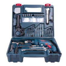 博世(Bosch) GSB600RE 13毫米冲击钻手电钻家用多功能工具箱电动工具套装 