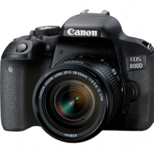 佳能（Canon）EOS 800D 单反套机 （EF-S 18-55mm f/4-5.6 IS ST
