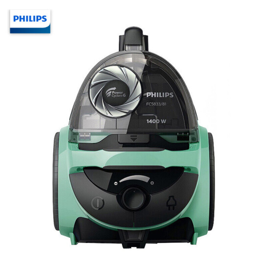 飞利浦(PHILIPS)卧式吸尘器家用大功率强劲吸力多种吸嘴无尘袋FC5833/81