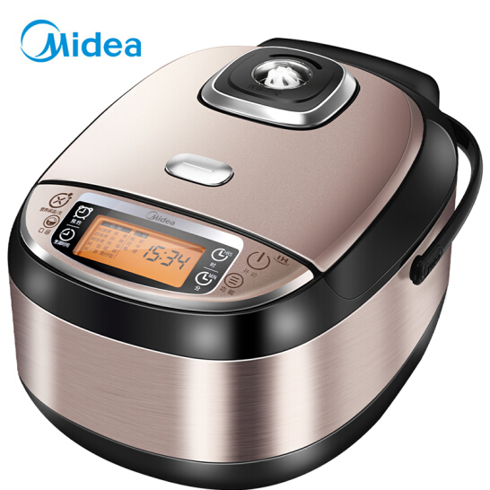 美的（Midea）电饭煲电饭锅IH电磁加热4L智能预约液晶显示24小时智能预约精铁釜内胆家用电饭煲M