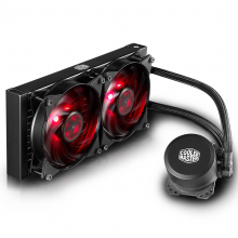 酷冷至尊(Cooler Master)冰神B240 CPU水冷散热器(支持I9 2066、AM4/双